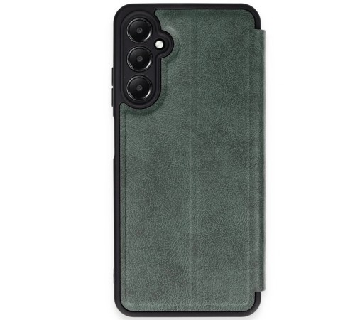 Samsung Galaxy A26 Kılıf Flip Cover - Koyu Yeşil Samsung Galaxy A26 Kılıf Flip Cover - Koyu Yeşil