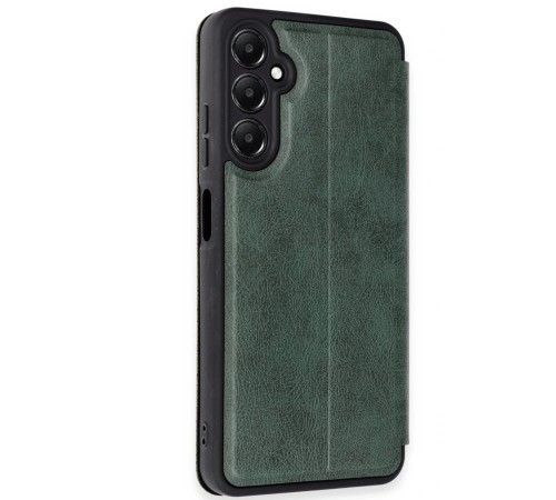 Samsung Galaxy A26 Kılıf Flip Cover - Koyu Yeşil Samsung Galaxy A26 Kılıf Flip Cover - Koyu Yeşil