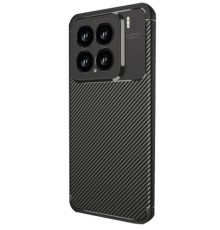 Xiaomi Mi 15 Kılıf Auto Focus Karbon Kapak - Siyah
