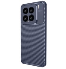 Xiaomi Mi 15 Kılıf Auto Focus Karbon Kapak - Lacivert