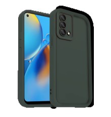 Oppo A74 4G Kılıf Viera Silikon - Koyu Yeşil