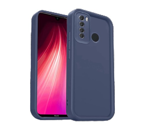Xiaomi Redmi Note 8 Kılıf Viera Silikon - Lacivert Xiaomi Redmi Note 8 Kılıf Viera Silikon - Lacivert