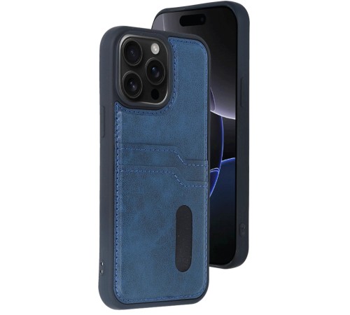 iPhone 14 Pro Max Kılıf Sara Kartvizitli Deri Kılıf - Lacivert iPhone 14 Pro Max Kılıf Sara Kartvizitli Deri Kılıf - Lacivert