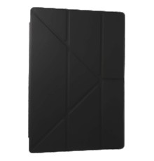 Samsung Galaxy Tab A9 Plus Kılıf Kalemlikli Mars Tablet Kılıfı - Koyu Gri