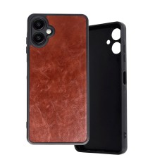 Samsung Galaxy A06 Kılıf Aras Deri Kapak - Bordo