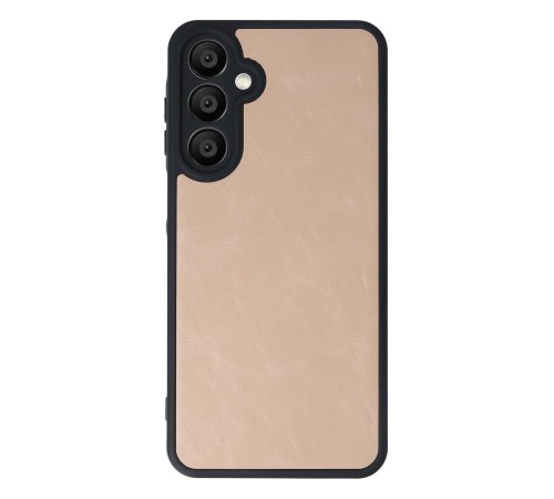 Samsung Galaxy A16 5G Kılıf Aras Deri Kapak - Pudra Samsung Galaxy A16 5G Kılıf Aras Deri Kapak - Pudra
