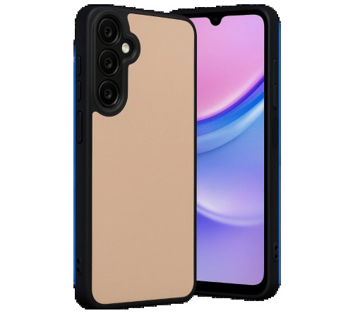 Samsung Galaxy A26 Kılıf Aras Deri Kapak - Pudra
