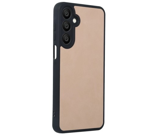 Samsung Galaxy A26 Kılıf Aras Deri Kapak - Pudra
