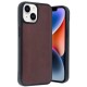 iPhone 14 Kılıf Aras Deri Kapak - Bordo