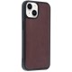 iPhone 14 Kılıf Aras Deri Kapak - Bordo