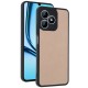 Realme Note 50 4G Kılıf Aras Deri Kapak - Pudra