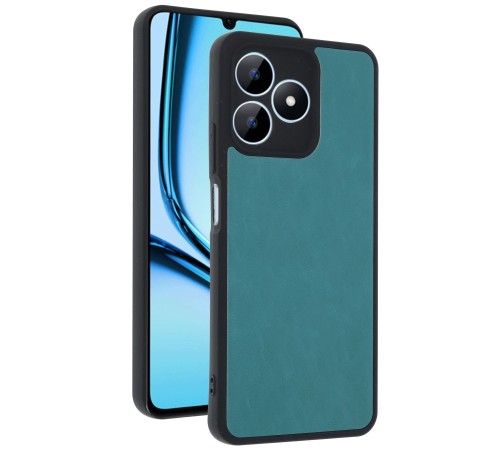 Realme Note 50 4G Kılıf Aras Deri Kapak - Açık Yeşil Realme Note 50 4G Kılıf Aras Deri Kapak - Açık Yeşil
