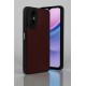Realme 12 Lite Kılıf Aras Deri Kapak - Bordo