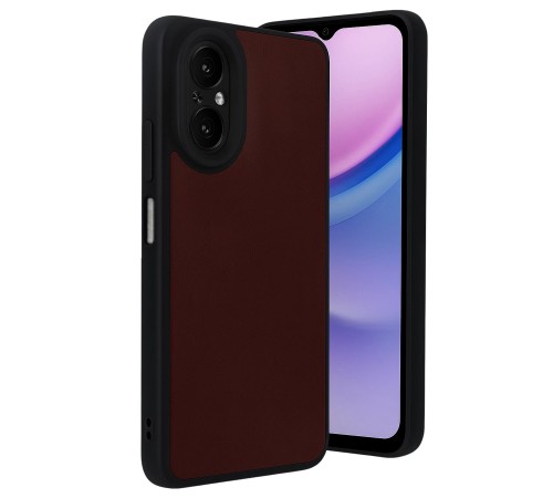 Realme 12 Lite Kılıf Aras Deri Kapak - Bordo