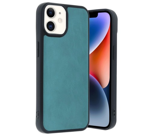 iPhone 11 Kılıf Aras Deri Kapak - Açık Yeşil