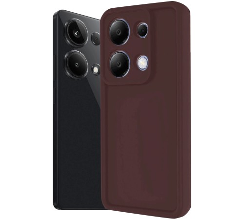 Xiaomi Redmi Note 13 Pro 4G Kılıf Viera Silikon - Bordo