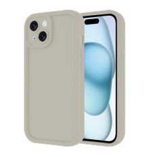 iPhone 14 Kılıf Viera Silikon - Krem