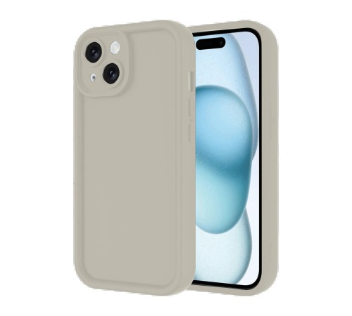 iPhone 14 Kılıf Viera Silikon - Krem iPhone 14 Kılıf Viera Silikon - Krem