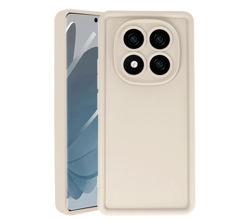 Xiaomi Redmi Note 14 Pro 5G Kılıf Viera Silikon - Krem Xiaomi Redmi Note 14 Pro 5G Kılıf Viera Silikon - Krem