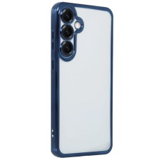 Samsung Galaxy S25 Kılıf Lensli Silikon - Lacivert