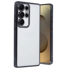 Samsung Galaxy S25 Ultra Kılıf Lensli Silikon - Siyah