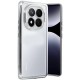 Xiaomi Redmi Note 14 Pro Plus Kılıf Lensli Silikon - Gümüş
