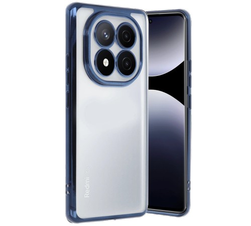 Xiaomi Redmi Note 14 Pro 5G Kılıf Lensli Silikon - Lacivert Xiaomi Redmi Note 14 Pro 5G Kılıf Lensli Silikon - Lacivert