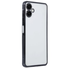 Samsung Galaxy A06 Kılıf Lensli Silikon - Siyah