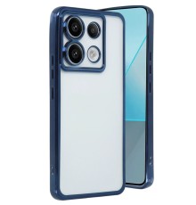 Xiaomi Redmi Note 13 Pro 4G Kılıf Lensli Silikon - Lacivert