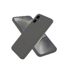 Samsung Galaxy A06 Kılıf First Silikon - Gri