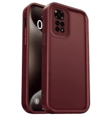 Xiaomi Redmi 10 2022 Kılıf Viera Silikon - Bordo
