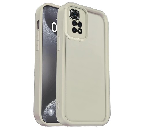 Xiaomi Redmi 10 2022 Kılıf Viera Silikon - Krem