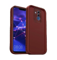 Huawei Mate 20 Lite Kılıf Viera Silikon - Bordo