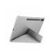 Samsung Galaxy X610 Tab S9 FE Plus 12.4 Kılıf Kalemlikli Mars Tablet Kılıfı - Koyu Gri