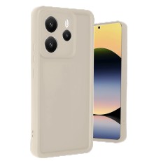 Xiaomi Redmi Note 14 4G Kılıf Viera Silikon - Krem