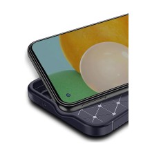 Xiaomi Redmi Note 14 Pro 4G Kılıf Auto Focus Karbon Kapak - Lacivert