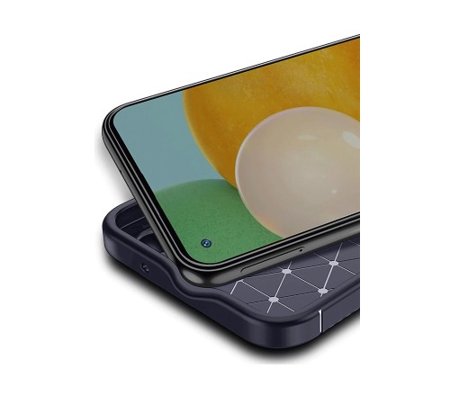 Xiaomi Redmi Note 14 Pro 4G Kılıf Auto Focus Karbon Kapak - Lacivert Xiaomi Redmi Note 14 Pro 4G Kılıf Auto Focus Karbon Kapak - Lacivert