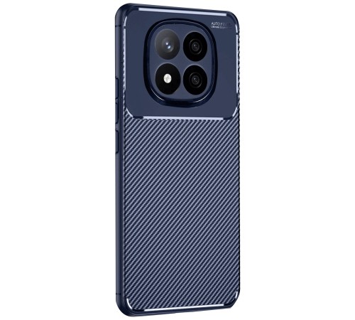 Xiaomi Redmi Note 14 Pro 4G Kılıf Auto Focus Karbon Kapak - Lacivert Xiaomi Redmi Note 14 Pro 4G Kılıf Auto Focus Karbon Kapak - Lacivert