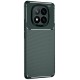 Xiaomi Redmi Note 14 Pro 4G Kılıf Auto Focus Karbon Kapak - Koyu Yeşil