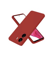 Xiaomi Redmi 13C Kılıf First Silikon - Bordo