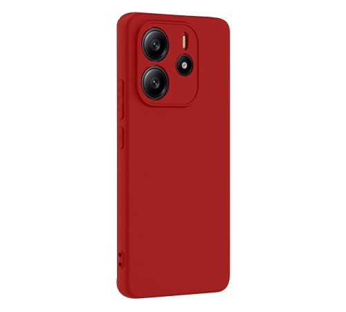 Xiaomi Redmi Note 14 4G Kılıf First Silikon - Kırmızı Xiaomi Redmi Note 14 4G Kılıf First Silikon - Kırmızı