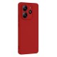Xiaomi Redmi Note 14 4G Kılıf First Silikon - Kırmızı