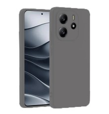 Xiaomi Redmi Note 14 4G Kılıf First Silikon - Gri