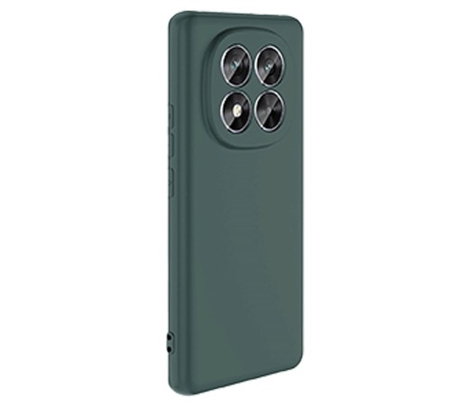 Xiaomi Redmi Note 14 Pro 4G Kılıf First Silikon - Koyu Yeşil
