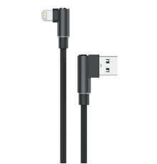USB to Lightning 3M 2.4A Kablo - Siyah