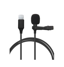 Lightning 2 Metre Double Mikrofon - Siyah