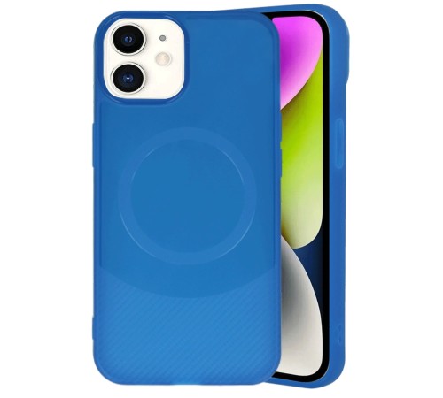 iPhone 11 Kılıf Maya Karbon Kapak - Lacivert iPhone 11 Kılıf Maya Karbon Kapak - Lacivert