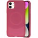 iPhone 11 Kılıf Maya Karbon Kapak - Bordo