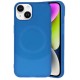 iPhone 14 Kılıf Maya Karbon Kapak - Lacivert