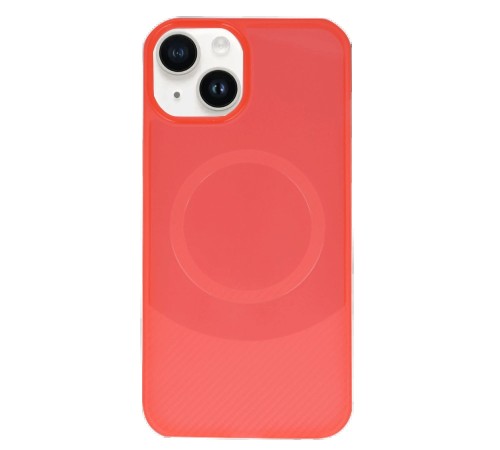 iPhone 14 Kılıf Maya Karbon Kapak - Kırmızı iPhone 14 Kılıf Maya Karbon Kapak - Kırmızı